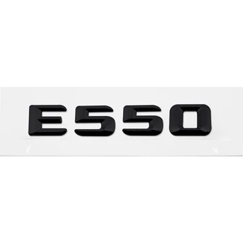 Chrome Čísla List Nálepky Zadné Veko Kufra Znak Pre Mercedes Benz E-CLASS E500 E550 W110 W114 W115 W123 W124 W210 W211 W212