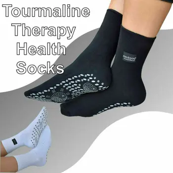 Zbrusu Nový Keramický Magnetický Vyhrievané Ponožky Vlastné Kúrenie Terapia Magnetickým Ponožky Zimné Outdoorové Teplé Fyzioterapia Unisex