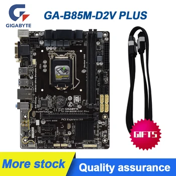 Pre GIGABYTE GA-B85M-D2V Plus LGA 1150 Intel B85 SATA 6Gb/s USB 3.0 Micro ATX základná Doska Intel