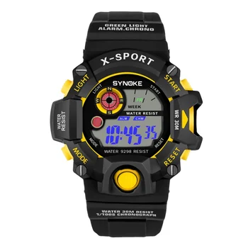 Nepremokavé Mužov Športové Hodinky Multi-funkčné Digitálne LED Vodotesný náramkové hodinky Relogio
