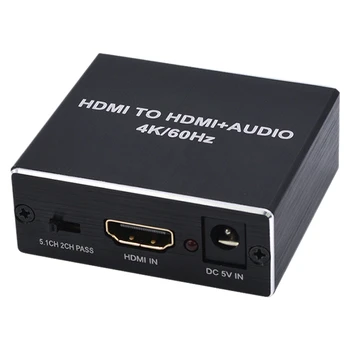 HDMI 2.0, HD Video o Rozbočovač HDMI na HDMI O 4K60Hz 3 EDID Režimov (2 KANÁLY/5.1 CH/PASS)