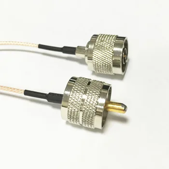 Nové UHF Samec Konektor Konektor Prepínač N Samec Konektor Konektor RG178 Veľkoobchod 15 CM 6