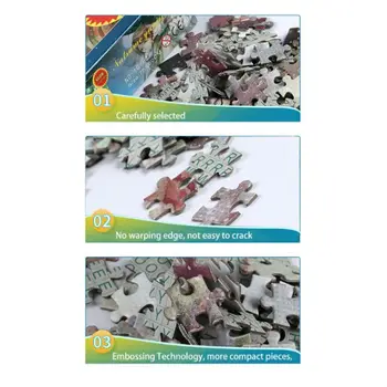 Plachetnica Papier Puzzle 1000 Kusov,Puzzle pre Dospelých, detský Výzvou obrazová Skladačka Vzdelávacie prostredie Puzzle Hra Hrať Hračky