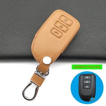 Pre Toyota Camry Vysočiny Koruny Prado 3 tlačidlo smart key Originálne kožené auto na diaľkové ovládanie kľúča vozidla puzdro príslušenstvo