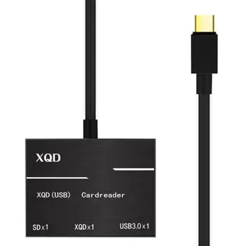 Typ C pre XQD Karty SD Kariet Adaptér Vysokej Rýchlosti 500MB/S USB3.0 HUB, Čítačka Pamäťových Kariet Coverter pre Windows Počítača Previesť