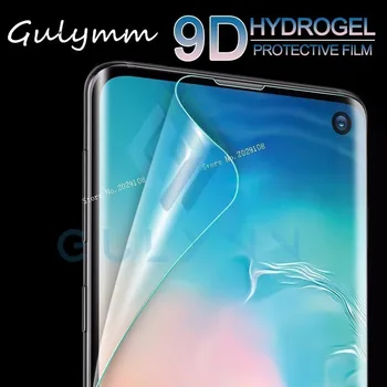 9D Úplné Pokrytie Mäkké Hydrogel Fólia Pre Samsung Galaxy J4 J 4 6 6 8 Plus S10 20 Plus Screen Protector Pre A6s A8s A9s Nie Sklo
