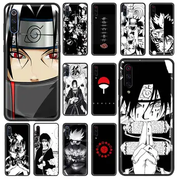 Prípad pre Xiao Mi Poco X3 NFC F2 M3 Pro 10 9 9T 9SE Lite CC9E 10 TON Lite Pro Coque Japonsko Skok Comics Naruto Bolesť Uchiha Itachi