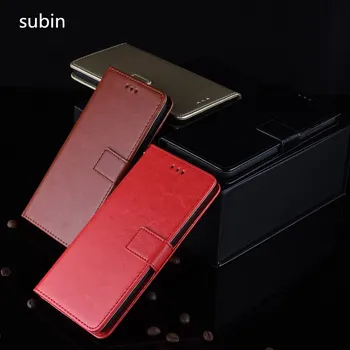 Pre Xiao Mi A2 puzdro Xiao MiA2 Luxusné PU kožené Peňaženky Flip Shockproof Zadný kryt puzdro Pre Xiao Mi A2 telefón prípade