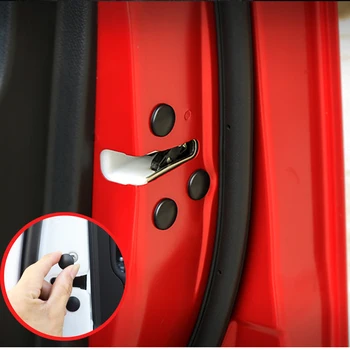 12Pcs Univerzálny Auto Door Lock Skrutku antikoróznych Chránič Nálepky Kryt pre Volvo S40, S60, S80 XC60 XC90 V40 V60 C30 XC70 V70