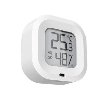 Bezdrôtový Bluetooth Teplomer Vlhkomer LCD Displej vnútornú Teplotu A Vlhkosť, Senzor Monitor MODRÁ Aplikáciu Diaľkové Ovládanie