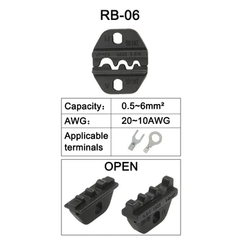 MINI EUROP ŠTÝL kliešte kliešte nástroj plier die sady pre RB série RB-05WF RB-06 RB-06WF RB-16WF RB-28B RB-48B čeľuste