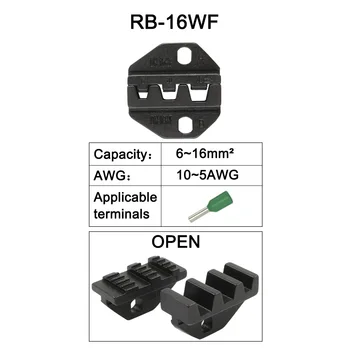 MINI EUROP ŠTÝL kliešte kliešte nástroj plier die sady pre RB série RB-05WF RB-06 RB-06WF RB-16WF RB-28B RB-48B čeľuste