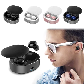 Bluetooth Slúchadlo TWS In-ear Neviditeľné Športové Bezdrôtové Stereo Slúchadlá s nabíjaním Pod NK-Nakupovanie