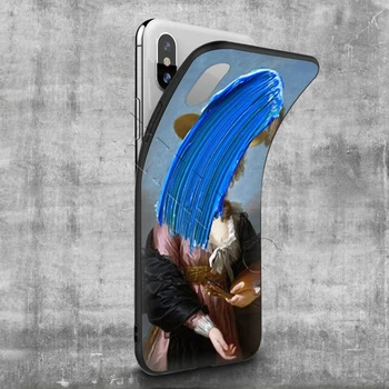 YIMAOC Brutalized Gainsborough Mäkké puzdro pre Apple iPhone SE 2020 5 5 6 6 7 8 Plus XR X Xs 11 12 Pro Max 12 mini