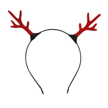 Krásne Antler Hlavový Most Deti, Dospelých Elk Lesný Roh Hairband Pokrývku Hlavy Narodeninovej Party Prospech Vlasy Halloween Vianoce