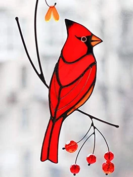 Redbird Visí Ozdoby Záhrada Dekor Vták Plavidlá, Domáce Dekorácie 2021 NOVÉ