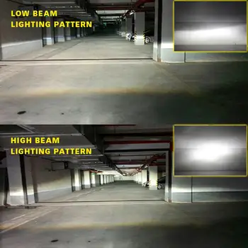 Svetlometov Hmlové Svetlo Lampy Žiarovky Auto Žiarovky Auto LED Svetlá Predné Auto Žiarovky 6500K H11 HB3 HB4 H8 H9 H16jp 72W 9000LM D40