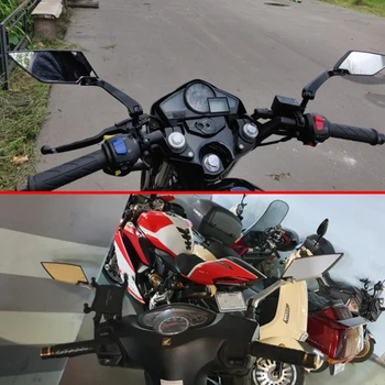 Nový Motocykel Zrkadlo Bočné Zrkadlá Zozadu Vypuklé Zrkadlo Na honda CBR 1000 RR 1000RR dio cr Cbr 600 yzf r3 MT07 mt 03 10 xmax