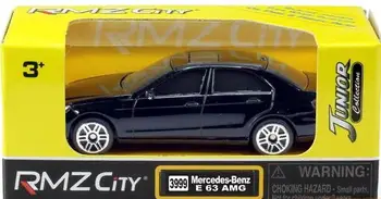 1:64 stroj kovové RMZ mesto Mercedes Benz E63 AMG, farba čierna uni-Fortune hračky dodávateľa