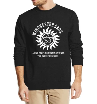 Nový príchod Nadprirodzené Winchester Bros Úspory Ľudí mužov mikina hoodies 2019 jar zimné mužov hoodies hip hop streetwear
