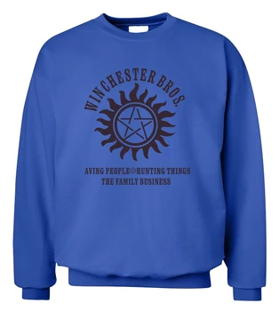 Nový príchod Nadprirodzené Winchester Bros Úspory Ľudí mužov mikina hoodies 2019 jar zimné mužov hoodies hip hop streetwear