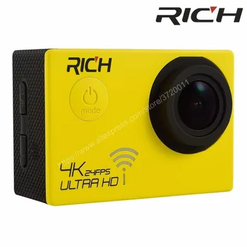 BOHATÉ Akčné Kamery Ultra HD 4K Dotykový Displej, WiFi, 2.0