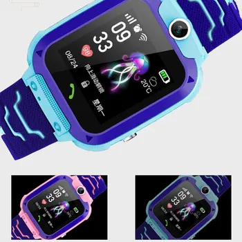 Nové Q12 Smart Hodinky Multifunkčné Deti Digitálne Náramkové hodinky Detské Hodinky Telefón Pre IOS Android Deti Hračka Darček Deti Farba