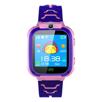 Nové Q12 Smart Hodinky Multifunkčné Deti Digitálne Náramkové hodinky Detské Hodinky Telefón Pre IOS Android Deti Hračka Darček Deti Farba