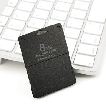 8MB Pamäťová Karta, Rozšírenie Pamäte Karty Vhodné pre Sony Playstation 2 PS2 Black 8MB Pamäťová Karta, Veľkoobchod