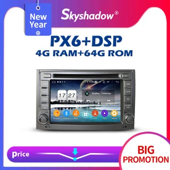PX6 DSP IPS 2DIN Android 10 4G + 64GB Auto DVD Prehrávač Hyundai H1 Grand Starex 2007-2012 GPS Mapa RDS Rádio, wifi, Bluetooth 5.0