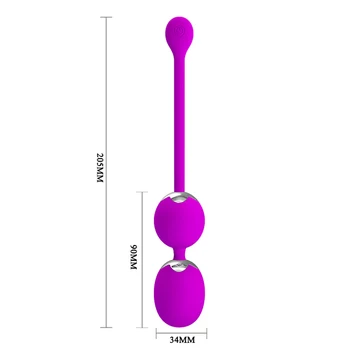Sexuálne Produkty Diaľkové Ovládanie Hlásenie Kegel Loptu Sexuálne Hračky Zmluvy Do Pošvy, Sexuálne hračky Pre Ženy Ben Gule Diaľkové Vibrátor Vajcia