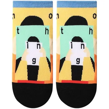 Cartoon Tvorivé Harajuku Jar Leto Nový Produkt Pár Ponožky Roztomilý Zábavné Kawaii Módne Kórejský Darčeky Blázon Bavlna Krátke Ponožky