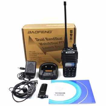 2 KS Populárne Baofeng UV-82 5W Prenosné Dve Spôsobom, Rádio/Walkie Talkie Dual Band 136-174Mhz/400-520Mhz Dlho Hovoriť Rozsah 5W BF UV82