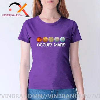 Najnovšie letné Zábavné StarmanX T shirt žena Elon Musk Starman Obsadiť Mars novosti návrhu T-shirt astronaut SpaceX rocket tričko