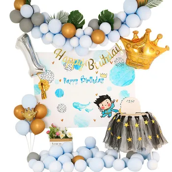 32inch Veľké Fólie Narodeniny Balón Reťazca Vzduchu Loptu Hélium Číslo Balóny Happy Birthday Party Dekorácie Striebro Údaje Ballon Oblúk