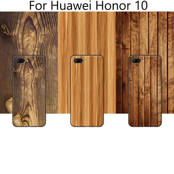 2 ks póry Dreva telefón prípadoch Pre Huawei Honor 10 prípade mäkké zadný kryt Na Huawei Honor10 prípade Huawei Honor 10 COL-AL10 kryt