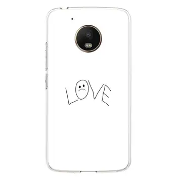 Lil Peep Kryt Telefónu Prípade Pre Motorola Moto G7 G8 G6 G5S G5 E6 E5 E4 Plus G4 Hrať EÚ Jedna Akcia, X4 Vzor Coque