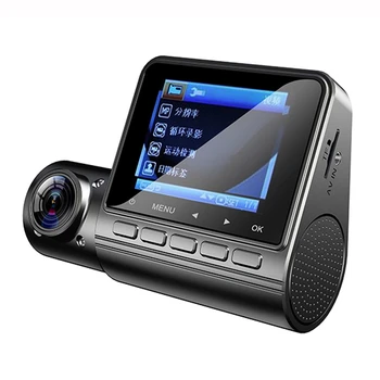 2 cm IPS Auta DVR Kamera Full HD 1080P Dash Cam Video Rekordér Registrátor Dashcam Auto vo Vnútri Auto Kamera Nočného Videnia