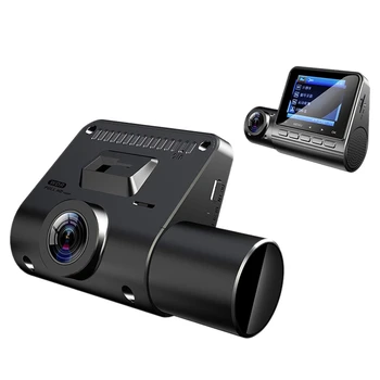 2 cm IPS Auta DVR Kamera Full HD 1080P Dash Cam Video Rekordér Registrátor Dashcam Auto vo Vnútri Auto Kamera Nočného Videnia