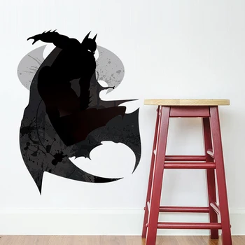 Black Bat Halloween Samolepky na Stenu Vymeniteľné PVC Deti detská Izba Domov umeleckou Výzdobou Zvierat nástenná maľba Odtlačkový Dodávky
