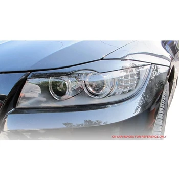 Čierne Viečko Svetlometu Obočie Svetlometu Viečka Dekorácie na BMW E90 3 Série 320I 330I 335I 2005 - 2012