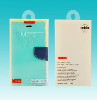 1000 ks Univerzálny Mobilný Telefón Prípade Package PVC Priehľadné Plastové Retail Balenie Box pre iPhone, Samsung, HTC Mobilný Telefón Prípade