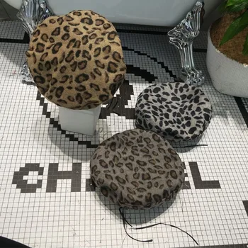 Boinas Para Mujer Beret Retro Lumbálna Leopard Maliar Klobúk Japonské Osobnosti Sombreros De Mujer Boina Masculina Kapelusz 2020