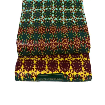 Mylb bavlna Vosk Vytlačí Textílie Ankara Vysoko Kvalitné 6 metrov Afriky Textílie na spoločenské Šaty