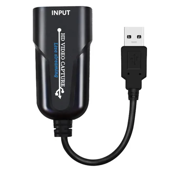 UVC 1080P 60fps Plug And Play Prenosný Adaptér grafická Karta USB HD Mini Home Office Pre počítače s Vysokou Rýchlosťou