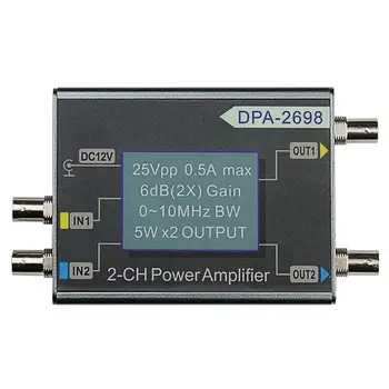 DPA-2698 10MHz 25Vpp Dual Channel 2 DDS Funkciu Generátora Signálu DC Zosilňovač