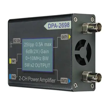 DPA-2698 10MHz 25Vpp Dual Channel 2 DDS Funkciu Generátora Signálu DC Zosilňovač