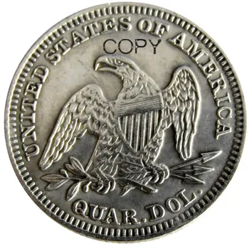 USA 1859 1859-O 1859-S Sedieť Slobody Štvrťroku Dolárov Rôznych Raziť Strieborné Pozlátené 25 Centov Kópiu Mince