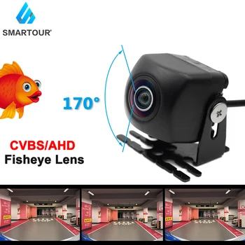 CVBS AHD HD 170 Stupeň Fisheye Objektív 1280*1080P hviezdne svetlo Nočné Videnie Zadnej strane Záložný Fotoaparát Na Android, Auto DVD a AHD Monitor