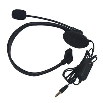 100ks Káblové herné Headset slúchadlá s Mikrofónom Slúchadlá pre PS4 hry Mini Jedného Headsetu